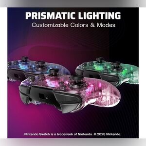 Wireless RGB Controller - Nintendo Switch/Switch Lite/Switch New Damage Box